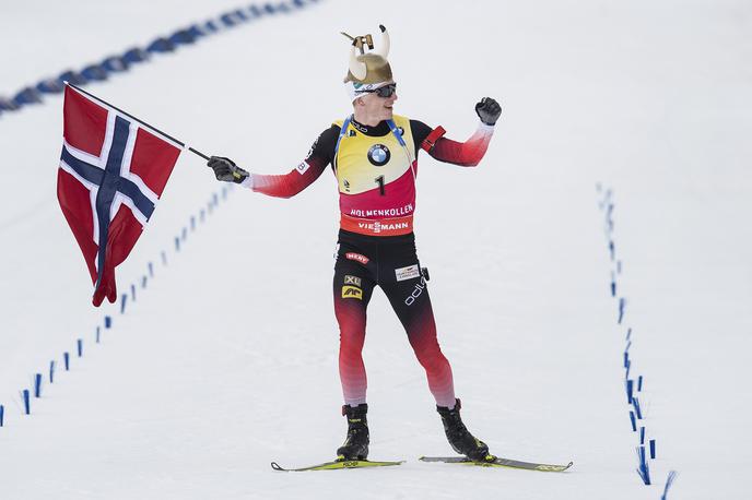 Johannes Thingnes Boe | Johannes Thingnes Boe je v sezoni 2018/19 nanizal rekordnih 16 zmag in prepričljivo dobil skupni seštevek svetovnega pokala. | Foto Reuters