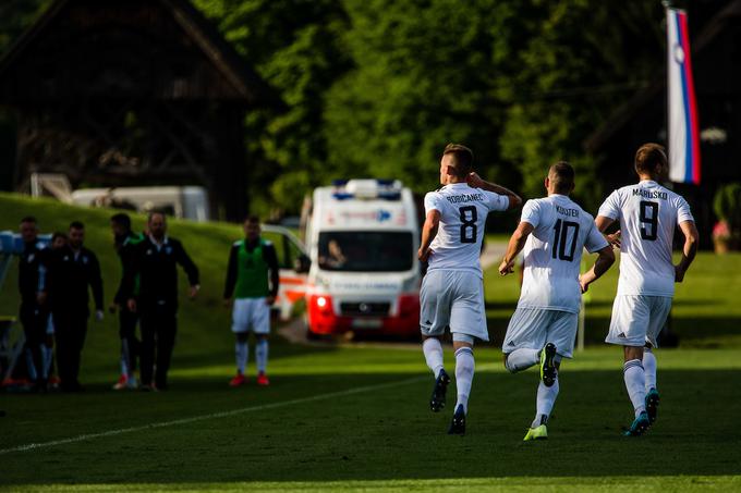 Navdušil je zlasti s prvim zadetkom, ko se je mojstrsko otresel Luke Petka, nato pa po obratu z natančnim strelom premagal še Matijo Kovačića. | Foto: Grega Valančič/Sportida