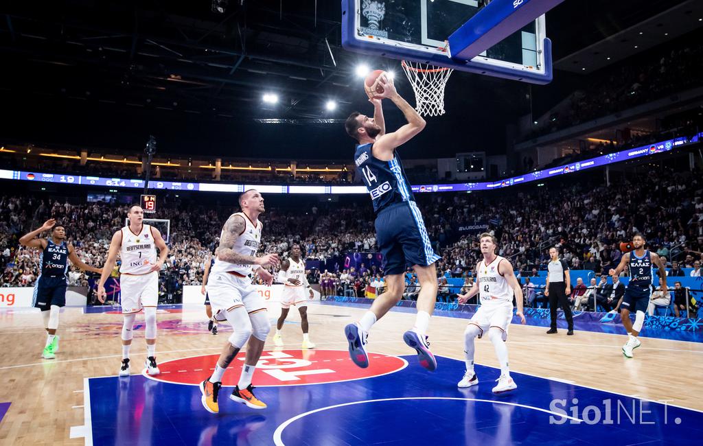 četrtfinale EuroBasket Nemčija Grčija