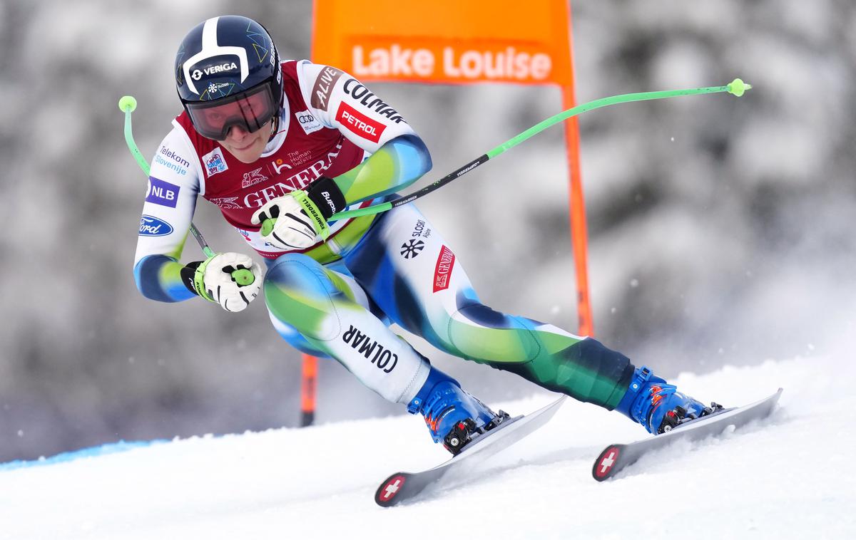 Ilka Štuhec | Ilka Štuhec je s številko ena odprla trening. | Foto Guliverimage