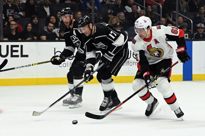 Los Angeles Kings Ottawa Senators | Kralji so proti Senatorjem izgubili z 1:4. | Foto Getty Images