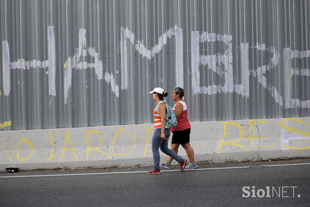 Venezuela Caracas protesti Maduro Guaido