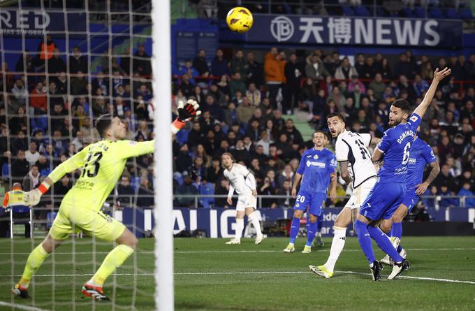 Joselu je bil junak Realove zmage pri Getafeju. | Foto: Reuters