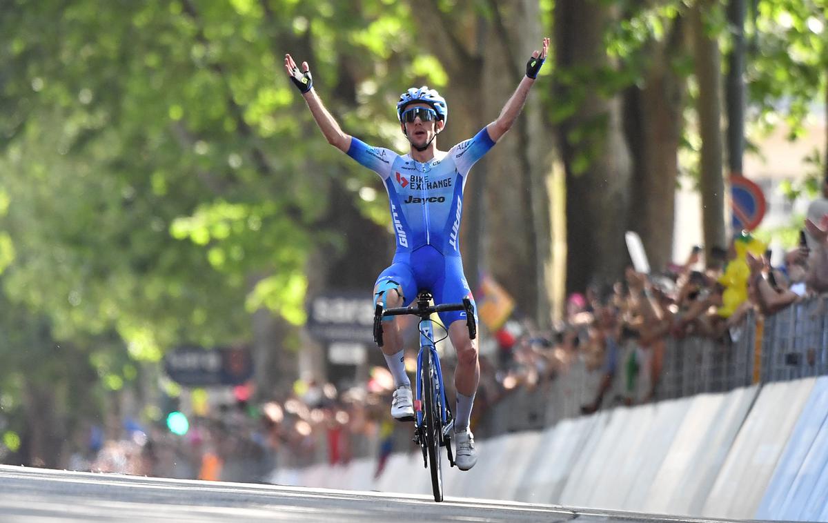 Simon Yates | Simon Yates je zmagovalec 14. etape letošnjegas Gira. | Foto Reuters