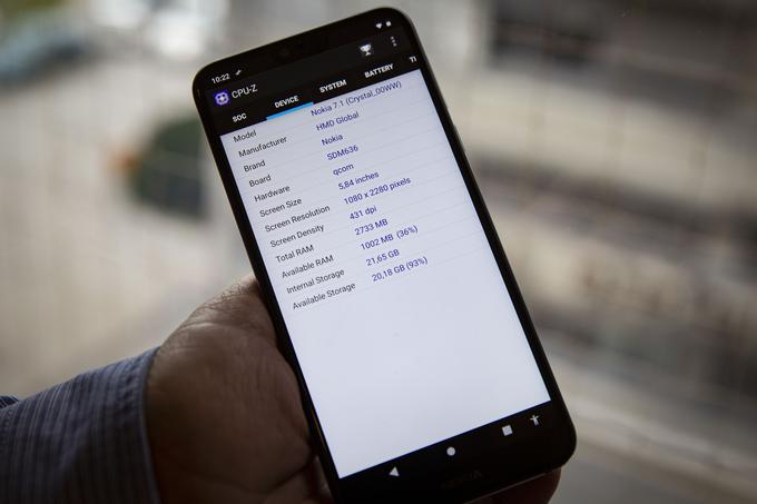 To so nekatere lastnosti pametnega telefona Nokia 7.1. | Foto: Bojan Puhek