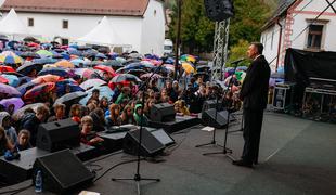 Pahor mladim v Stični: Na koncu vedno zmaga dobro, če ne zmaga dobro, pomeni, da še ni konec