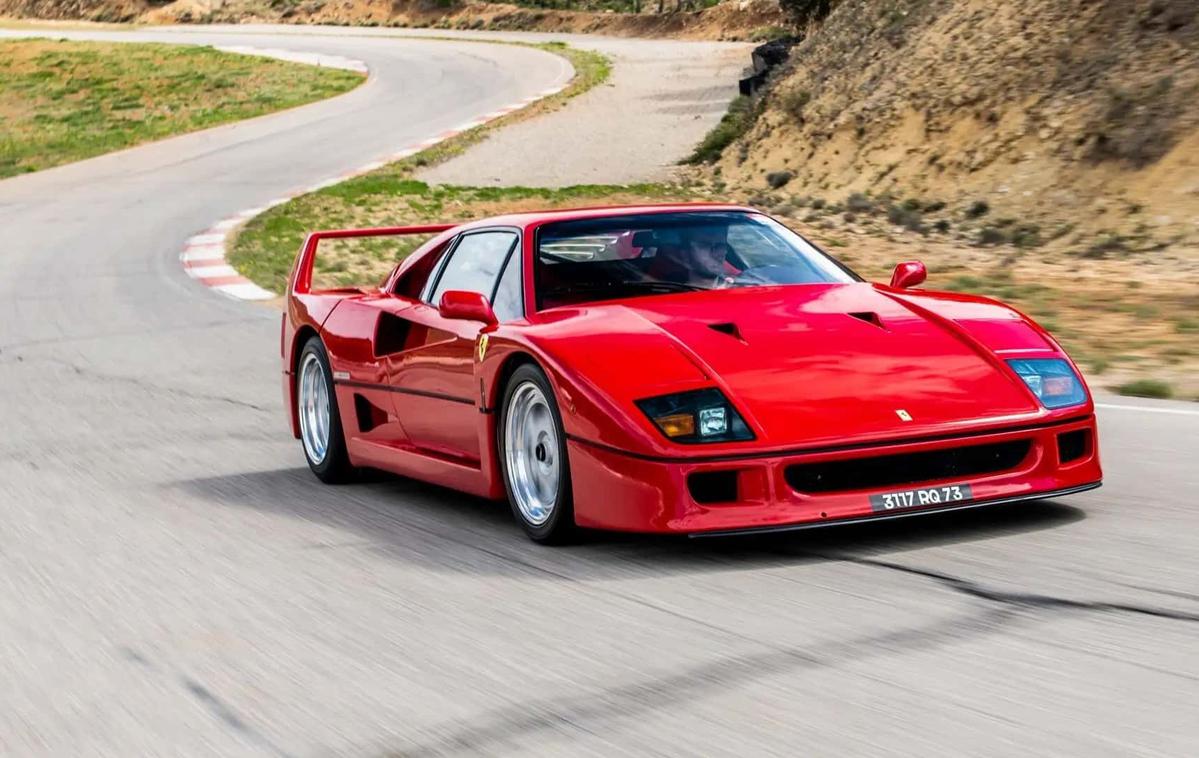 Alain Prost dražba ferrari F40 | Foto RM Sotheby's