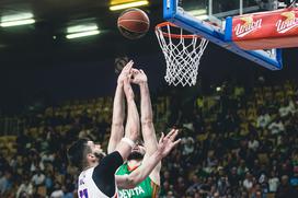 Liga ABA, četrtfinale: Cedevita Olimpija - Igokea, Tivoli