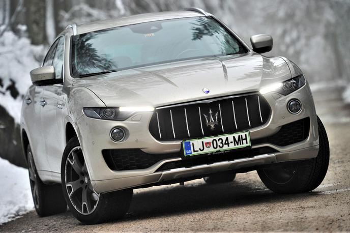 Maserati Levante | Tudi levante, prvi Maseratijev športni terenec, uporablja Ferrarijeve motorje. | Foto Gregor Pavšič