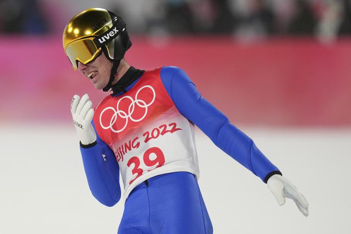 Timi Zajc | Timi Zajc je z drugim skokom zapravil medaljo. | Foto Guliverimage