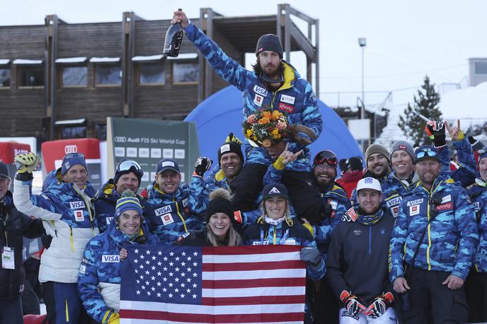 Bryce Bennet Val Gardena | Bryce Bennett je ZDA prismučal prvo moško smukaško zmago po petih letih. | Foto Guliver Image