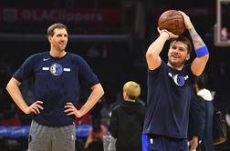 Nowitzki še enkrat več dokazal, kaj si misli o Dončiću #video