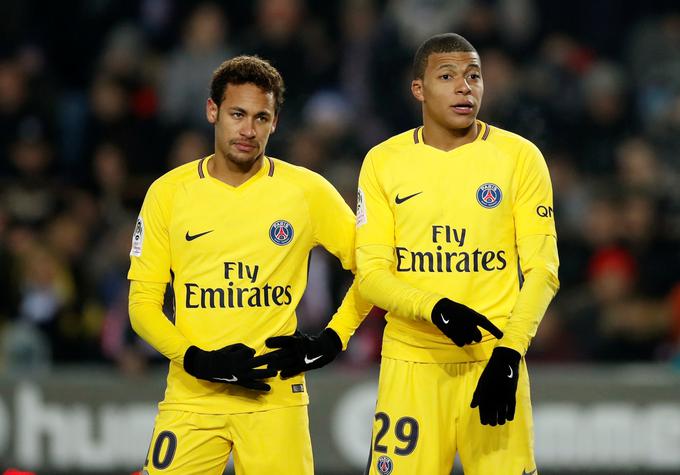 Neymar in Kylian Mbappe v Real? | Foto: Reuters