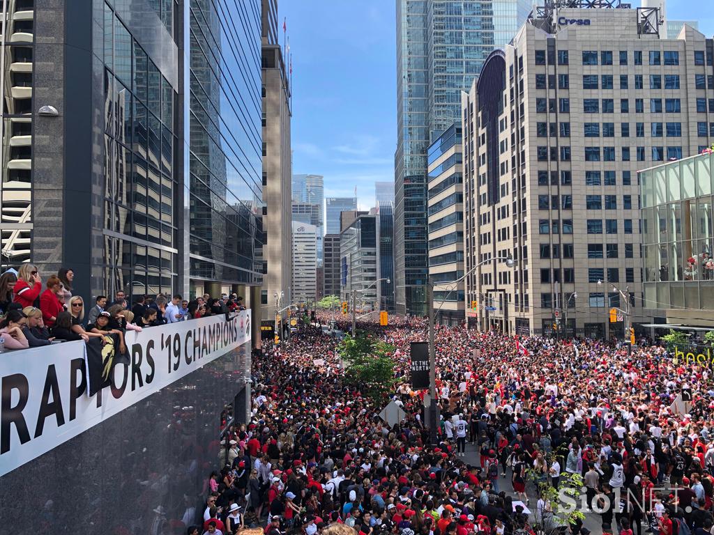 Slavje NBA naslova Toronto Raptors