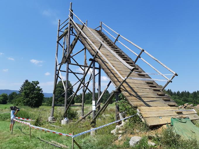 Nesreča skakalnica Dolenji Lazi | Foto: Nataša Repovž​​​​​​​