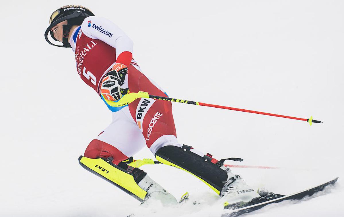 Zlata lisica, slalom, Wendy Holdener | Wendy Holdener se po težkem obdobju vrača na tekme svetovnega pokala. | Foto Grega Valančič/Sportida