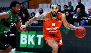 Cedevita Olimpija v zadnji sekundi zapravila met za zmago