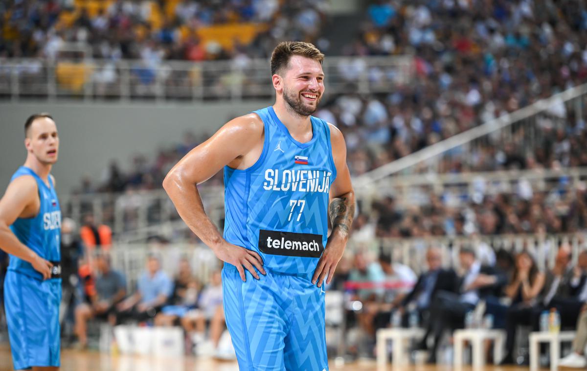 Luka Dončić reprezentanca | Luka Dončić bo s slovensko reprezentanco na SP prvič na delu v soboto, ko se bo pomeril z Venezuelo. | Foto Guliverimage