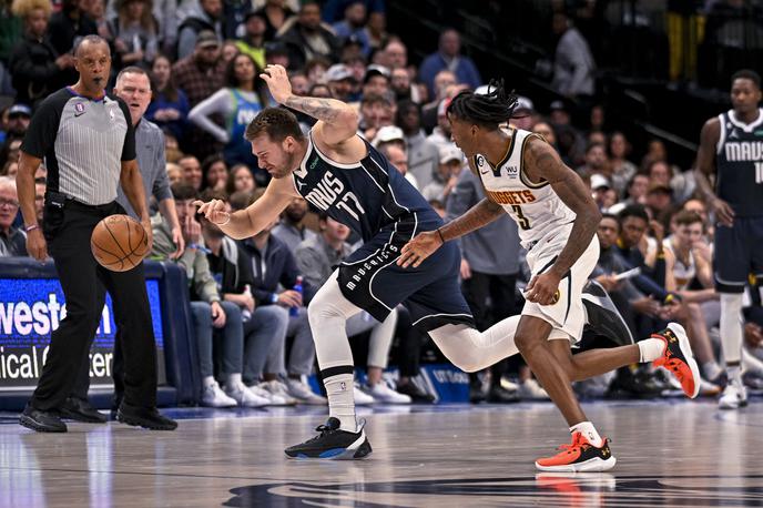 Luka Dončić Dallas Mavericks | Luka Dončić je z Dallasom izgubil proti Denverju. | Foto Reuters