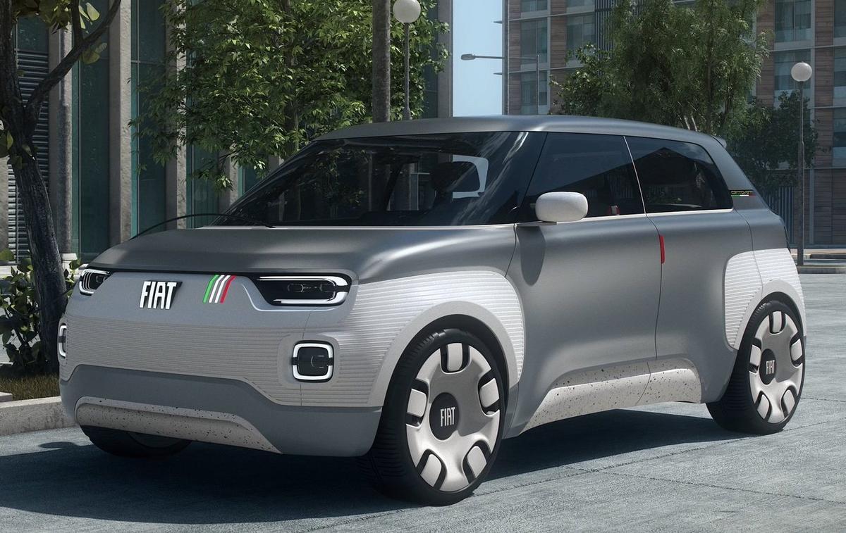 Fiat centoventi panda | Koncept centoventi, ki napoveduje novo fiat pando. | Foto Fiat