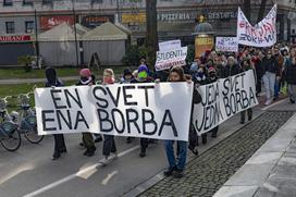 Shod v podporo študentov v Srbiji