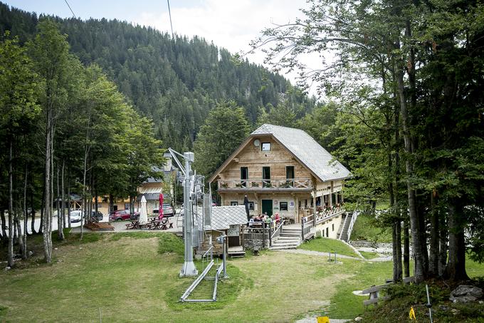 Brunarica ob vznožju Soriške planine je gostinski in namestitveni objekt. | Foto: Ana Kovač