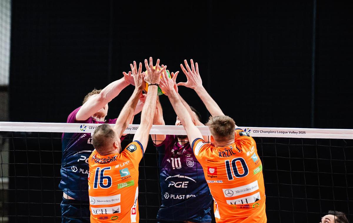 ACH Volley : Projekt Varšava | ACH Volley je proti favoriziranemu Projekt Varšava izgubil z 1:3. | Foto CEV