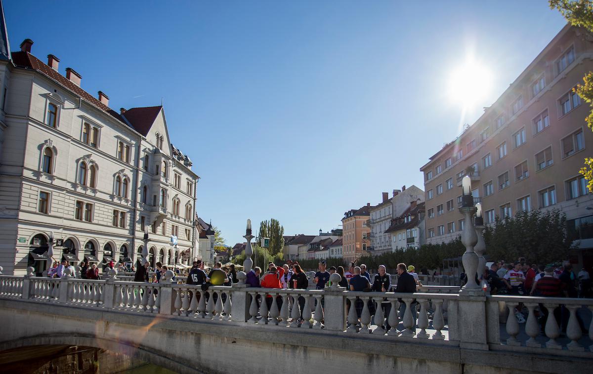 Škotski navijači Ljubljana | Foto Urban Urbanc/Sportida