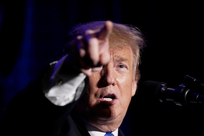 Donald Trump | Ameriški predsednik Donald Trump je izjavil, da upa, da mu ne bo treba v vojno z Iranom. | Foto Reuters