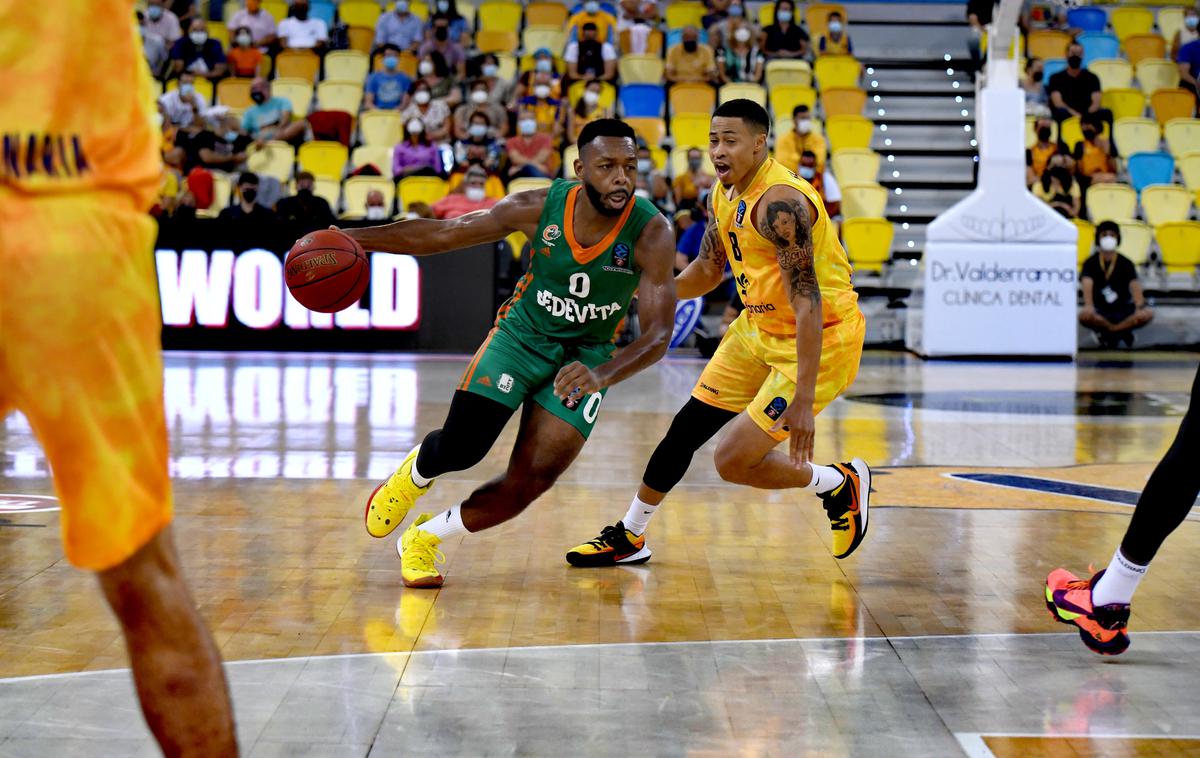 Jacob Pullen Cedevita Olimpija - Gran Canaria (Eurocup) | Olimpija se z Gran Canarie vrača z zmago v žepu. | Foto KK Cedevita Olimpija