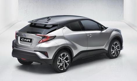 Prve fotografije: bo novi crossover C-HR Toyoti odprl pot v Evropo?