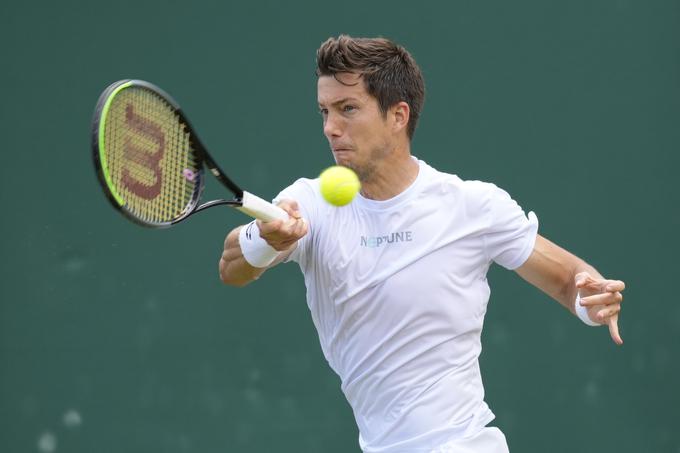 Aljaž Bedene se je lani na sveti angleški travi prebil do tretjega kroga. | Foto: Guliverimage/Vladimir Fedorenko