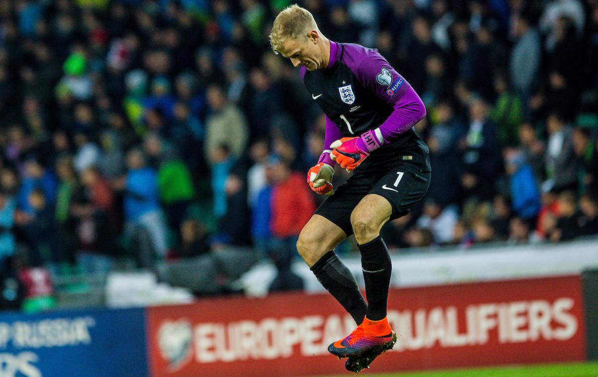 Joe Hart Slovenija Anglija | Foto Grega Valančič/Sportida