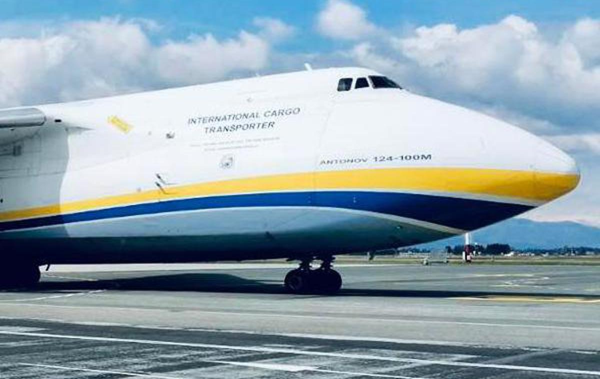 Antonov An-124 | Foto Ljubljana Airport