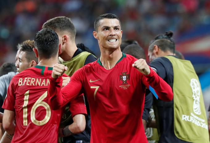 Cristiano Ronaldo je postal najstarejši strelec hat-tricka v zgodovini SP. | Foto: Reuters