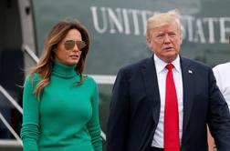 Melania in Donald Trump na razpotju? Ona eno, on drugo.