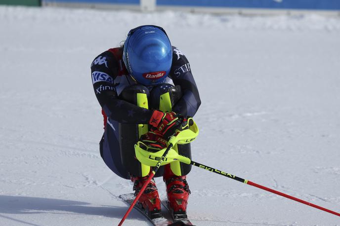 Mikaela Shiffrin | Mikaela Shiffrin je s 87. zmago v svetovnem pokalu postavila nov mejnik v številu zmag.  | Foto Guliverimage