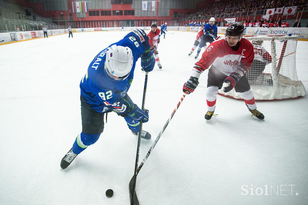 slovenska hokejska reprezentanca Japonska olimpijske predkvalifikacije Anže Kuralt