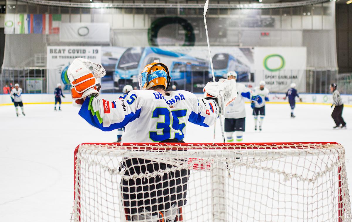 Hokej: Slovenija - Francija | Slovenci so s 3:2 premagali Francijo. | Foto Grega Valančič/Sportida