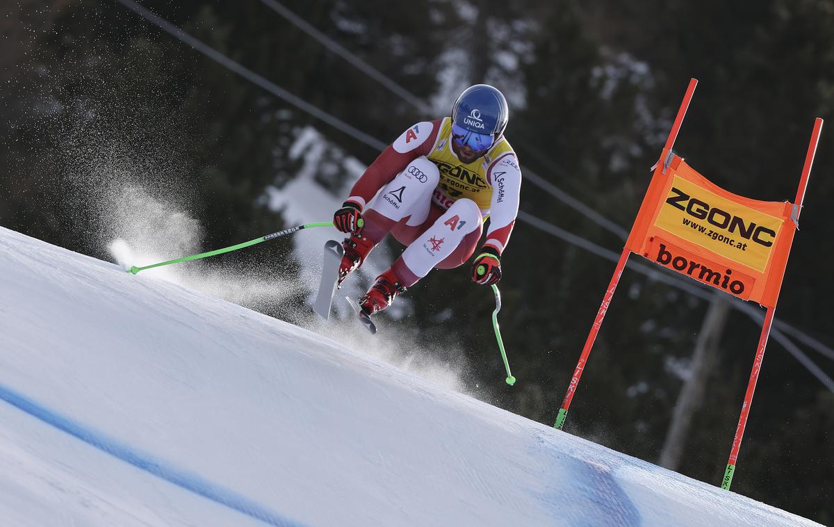 Bormio Marco Schwarz | Marco Schwarz je moral na operacijo medvretenčne ploščice. | Foto Guliverimage