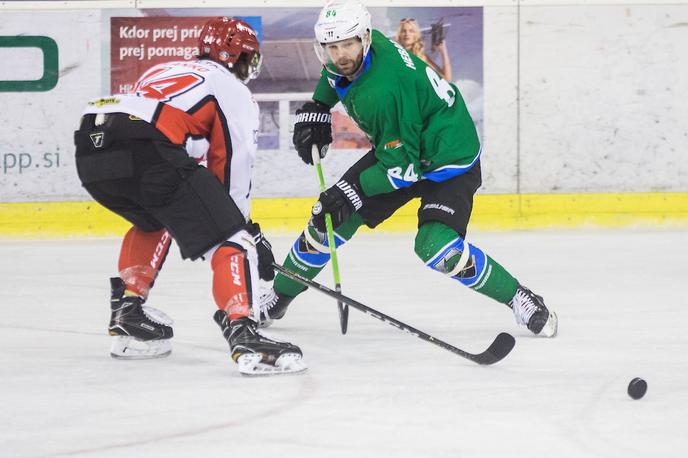 Olimpija Jesenice derbi hokej Alpska liga | Foto Vid Ponikvar