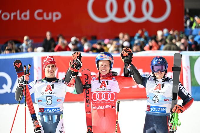 Marco Odermatt je začel, kjer je končal. Na vrhu. | Foto: Guliverimage/Vladimir Fedorenko