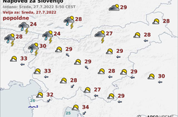 Se gasilci na Krasu lahko veselijo dežja?