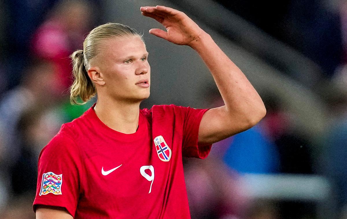 Haaland Norveška Slovenija | Erling Braut Haaland je eden največjih nogometnih zvezdnikov na svetu. | Foto Reuters