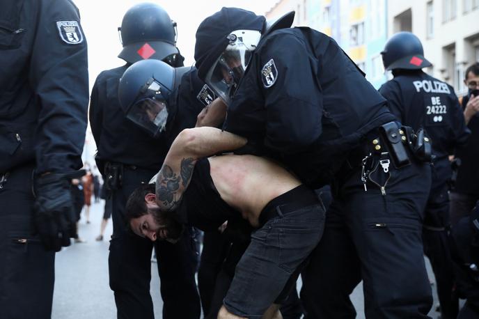 Protesti v Berlinu | Foto Reuters