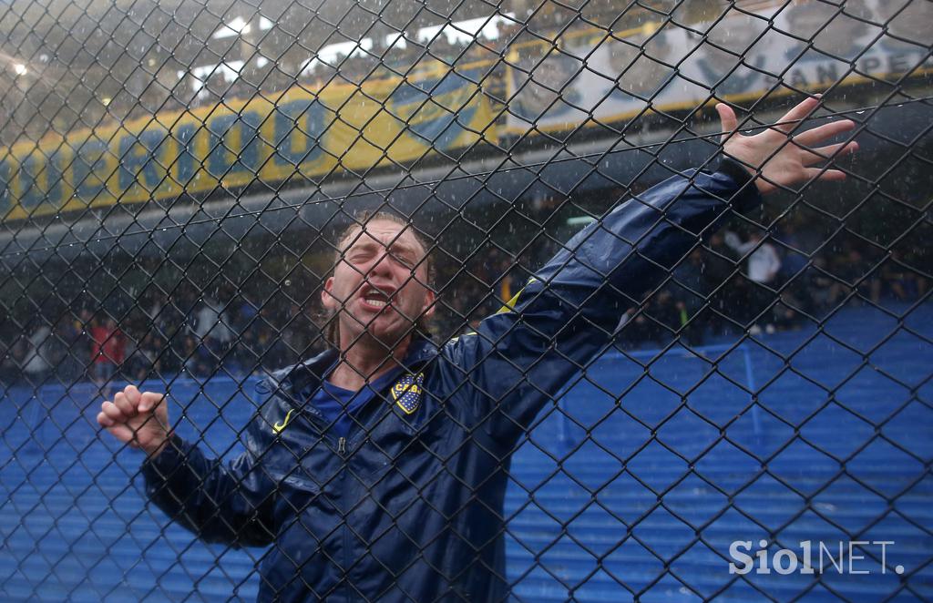 Boca Juniors River Plate Dež