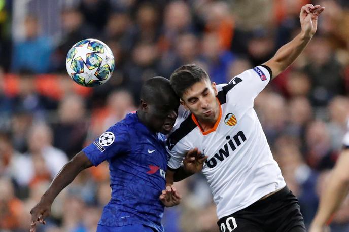 N'Golo Kante, Ferran Torres, Valencia, Chelsea | Ferran Torres se seli na Otok. | Foto Reuters