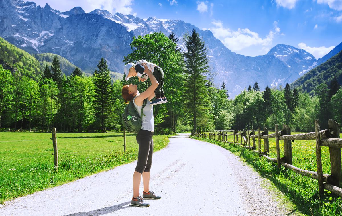 hribi logarska dolina družina