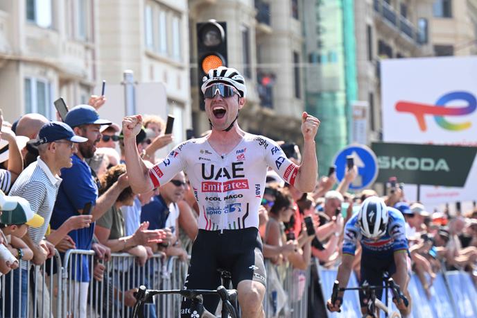 Marc Hirschi | Marc Hirschi (UAE Team Emirates) je zmagovalec enodnevne klasike po Bretanji. | Foto Guliverimage