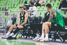 Cedevita Olimpija trening